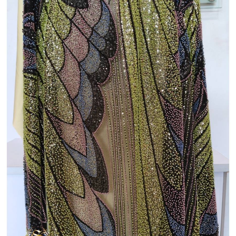 Butterfly Beaded Lace-image